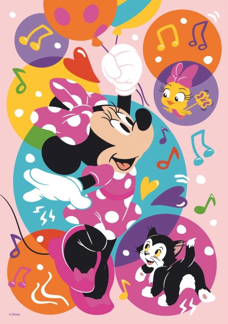 Puzzle luminoso Minnie e palloncini XL