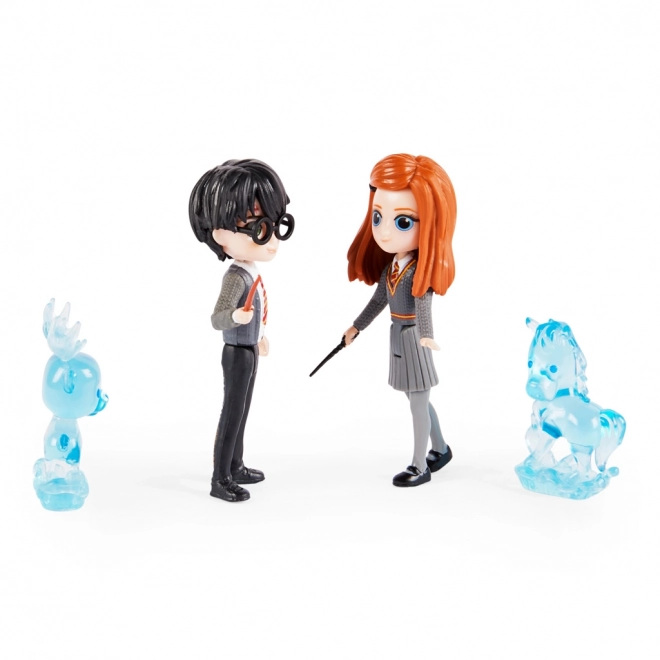 Harry Potter e Ginny con Patronus