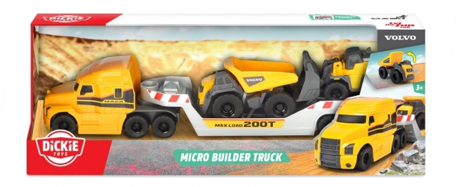 Set di veicoli da costruzione Micro VOLVO