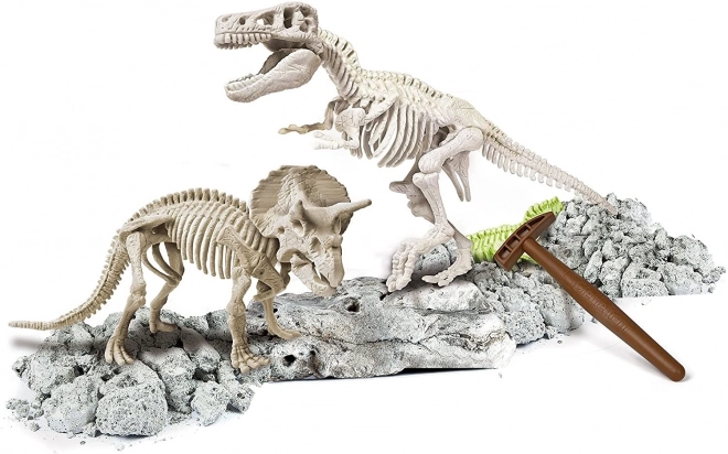 Clementoni Science & Play Archeofun: T-Rex e Triceratopo