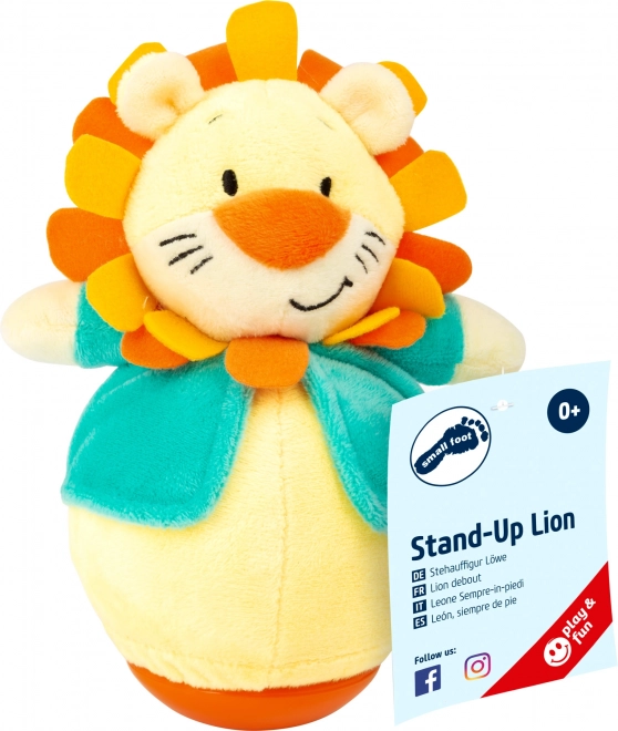 Leone oscillante in peluche Small Foot