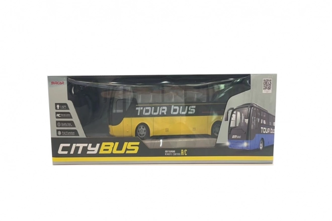 Autobus RC blu a controllo remoto