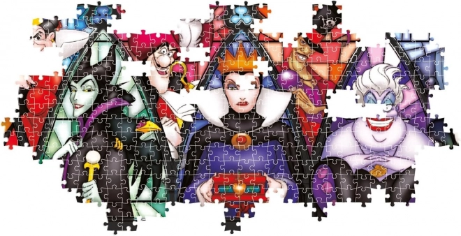 Puzzle panoramico Disney Villains 1000 pezzi