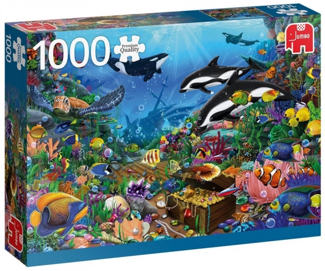 Puzzle JUMBO Tesori del Profondo 1000 Pezzi