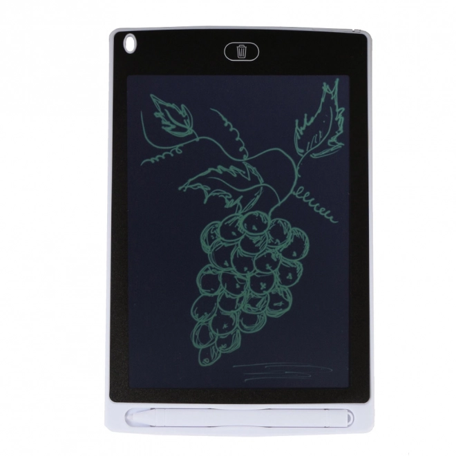 Tablet grafico 8,5" per disegnare per bambini con stilo colore bianco