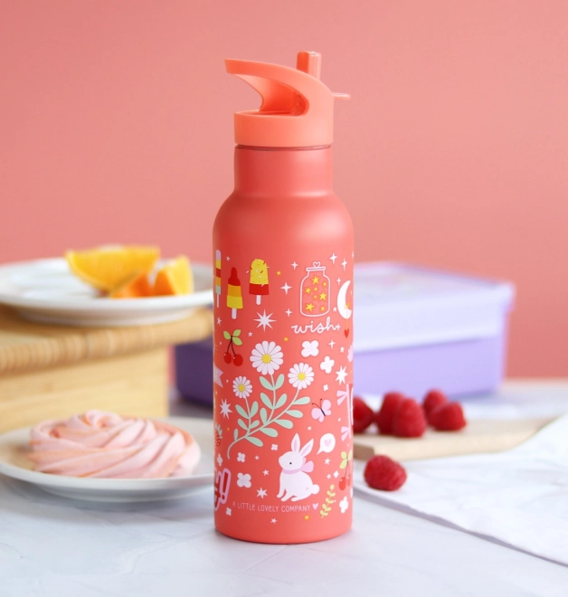 A Little Lovely Company Bottiglia in acciaio inox 500 ml – Intrattenimento