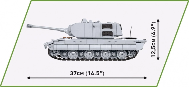 Set da costruzione carro armato Panzerkampfwagen E-100