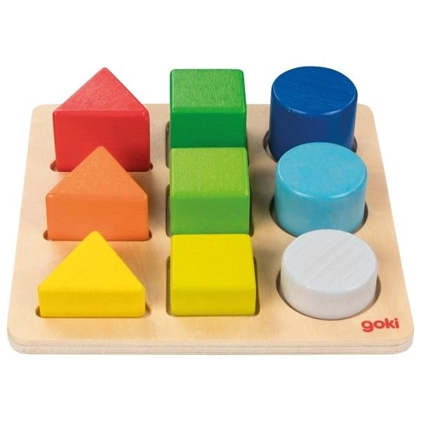 Puzzle di Forme Geometriche per Bambini