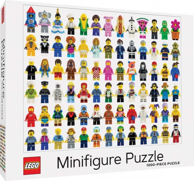 Puzzle LEGO Minifigures 1000 Pezzi di Chronicle Books