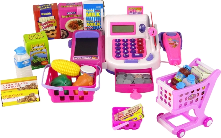 Set completo per giocare al negozio