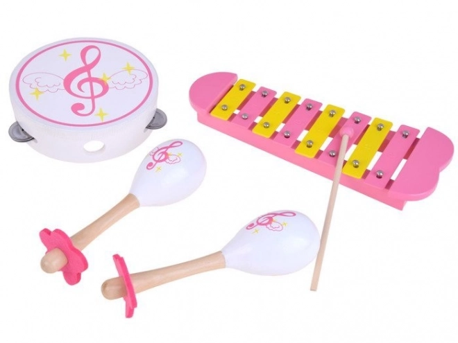 Set di strumenti musicali in legno per bambini