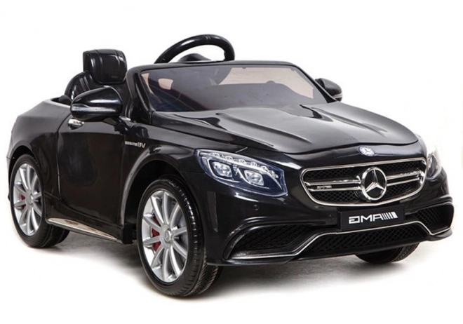 Auto elettrica per bambini Mercedes S63 AMG nero