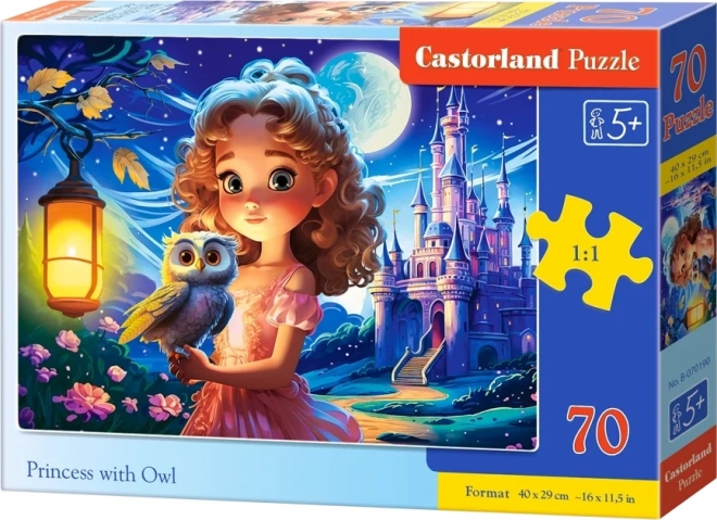 Puzzle principessa e gufo