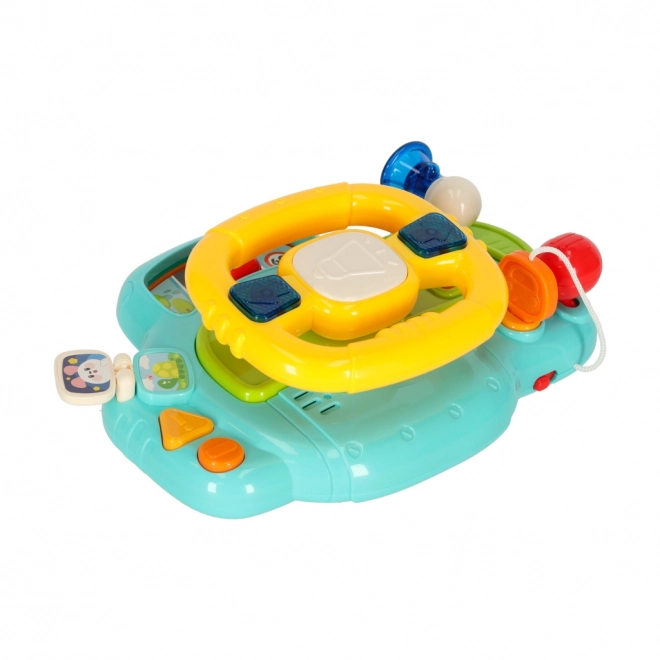 Volante interattivo per bambini con suoni e luci
