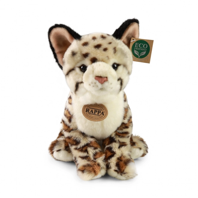 Ocelot di peluche seduto 28 cm eco-friendly