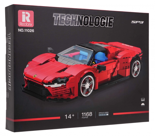 Set di Costruzioni Auto Sportiva Rossa