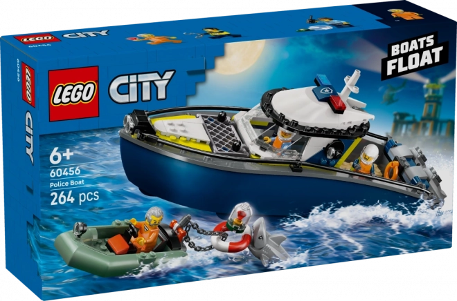 Inseguimento della polizia in barca LEGO City