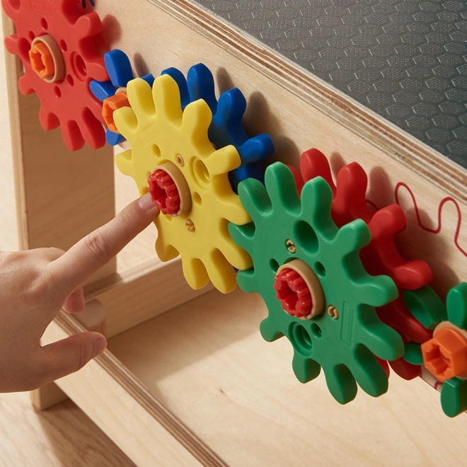 Officina in legno XXL Montessori STEM con strumenti MASTERKIDZ
