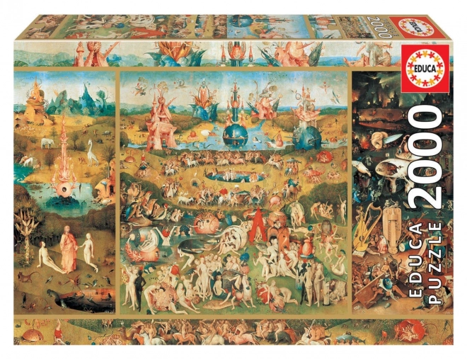 Puzzle Il Giardino delle Delizie di Hieronymus Bosch 2000 pezzi