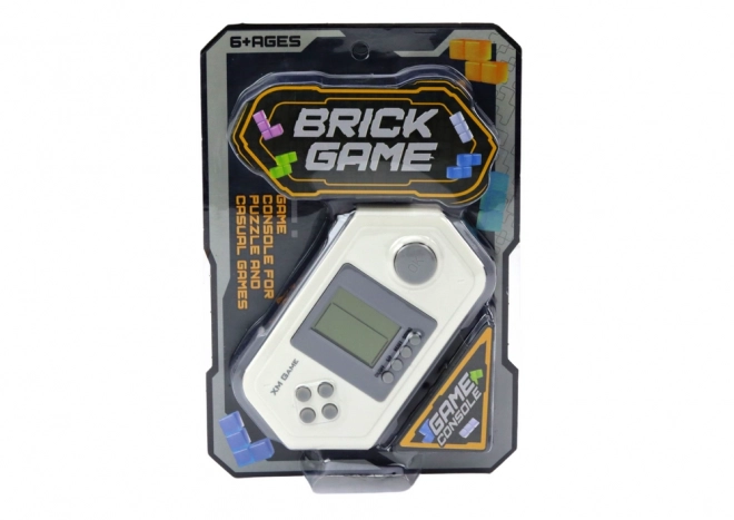 Console Elettronica Tetris Brick Gioco Grigio-Bianco