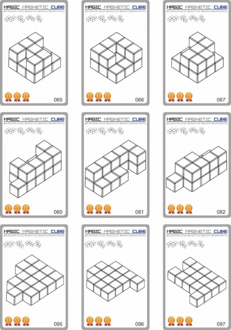 Cubi Magici Magnetici 56 Pezzi