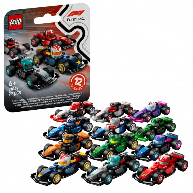 Auto da corsa F1 da collezione Lego