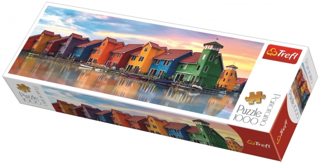 Puzzle panoramico Groningen Trefl 1000 pezzi