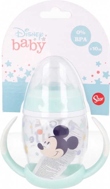 Tazza con manici e beccuccio in silicone Mickey Mouse 270ml