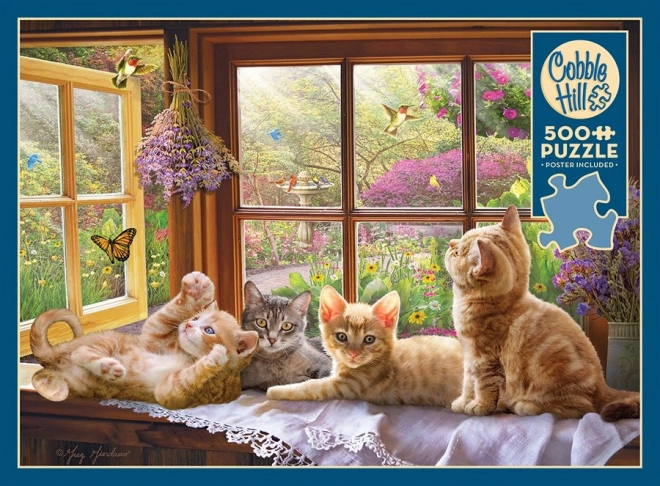 Puzzle COBBLE HILL raggi di sole 500 pezzi