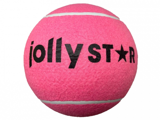 Palla da tennis XXL JollyStar 23 cm rosa