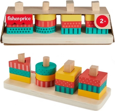 Selettore di forme in legno FISHER-PRICE
