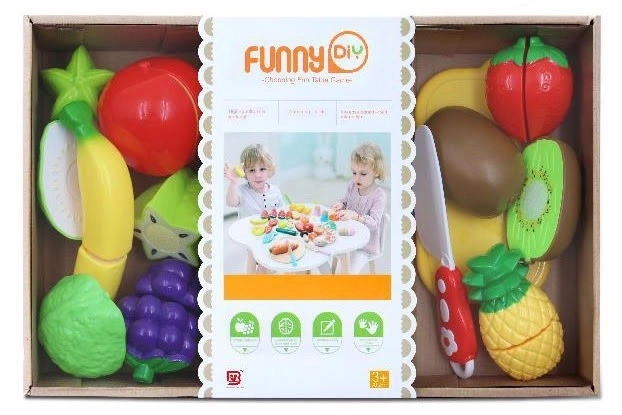 Set di frutta e verdura a strappo