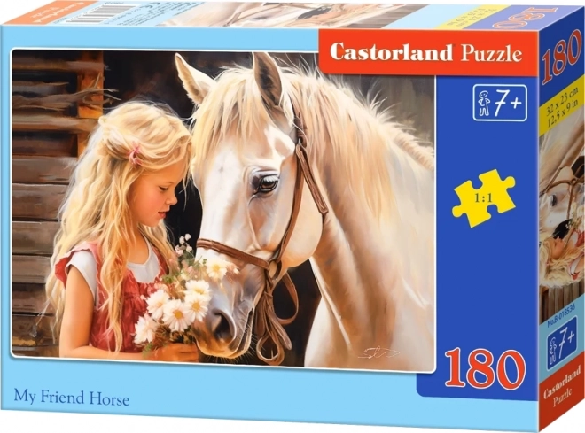 Puzzle Il mio amico cavallo 180 pezzi