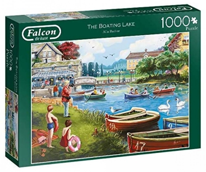 Puzzle Barche sul Lago 1000 Pezzi