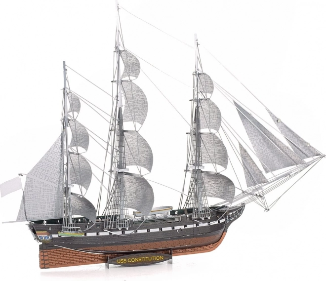 Puzzle 3D premium series modello USS nave METAL EARTH