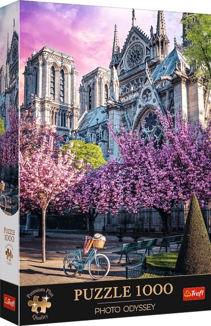 Puzzle 1000 Pezzi Premium Qualità Cattedrale Notre-Dame, Parigi
