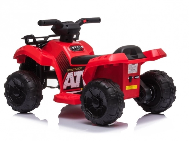 Quad a batteria rosso per bambini