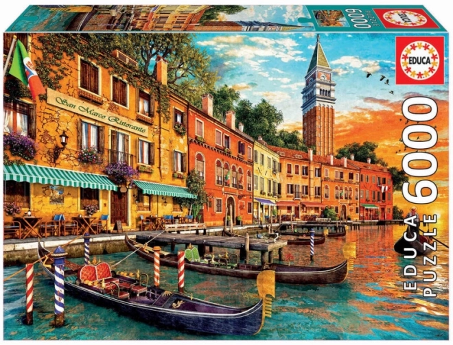 Puzzle San Marco al tramonto 6000 pezzi