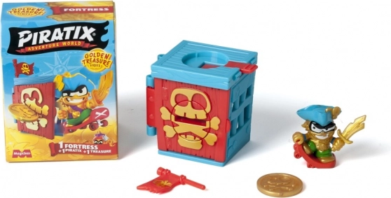 Figura Pirata Fortezza del Tesoro d'Oro