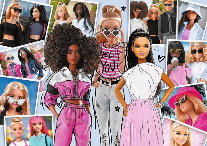 Puzzle 200 pezzi Nel mondo di Barbie