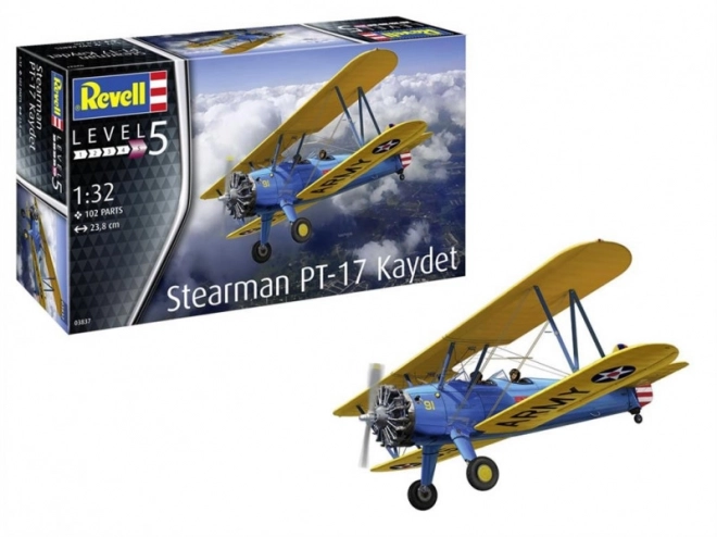 Modello in plastica Stearman PT-17 Kaydet