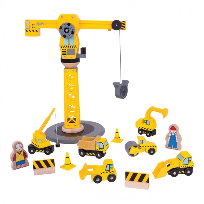 Gru e macchine edili Bigjigs Rail