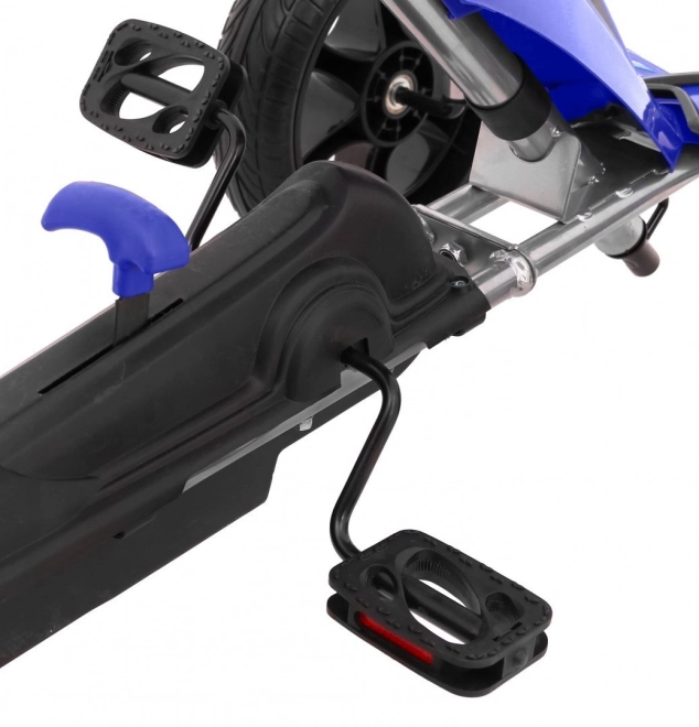 Grand Ride kart a pedali per bambini 3+ Blu + Ruote in EVA + Sedile regolabile + Freno a mano