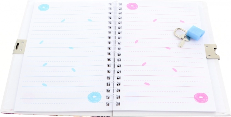 Pagine a righe colorate per una scrittura ordinata