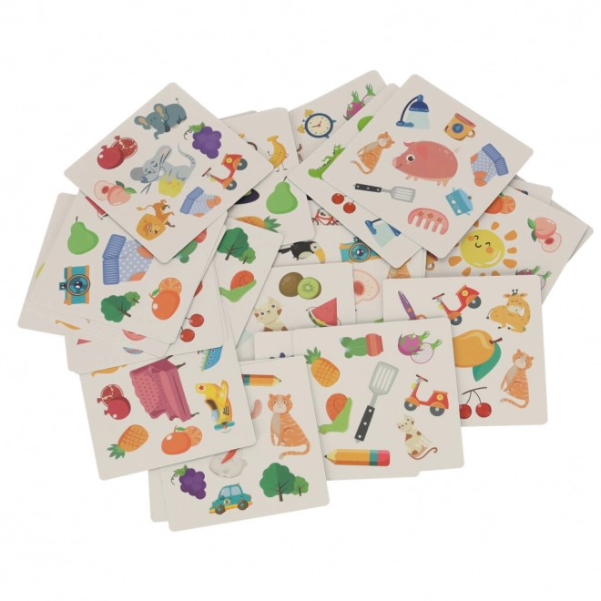 Gioco di carte Trova il paio con 54 carte e campanello