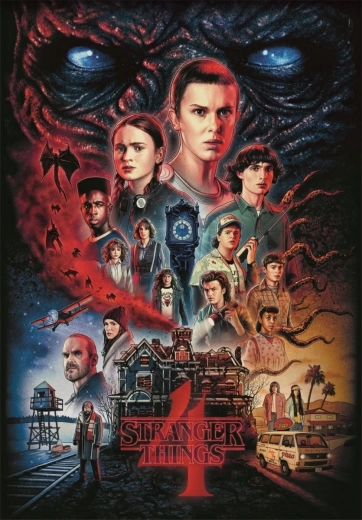 Puzzle Stranger Things 4 di Clementoni, 1000 pezzi
