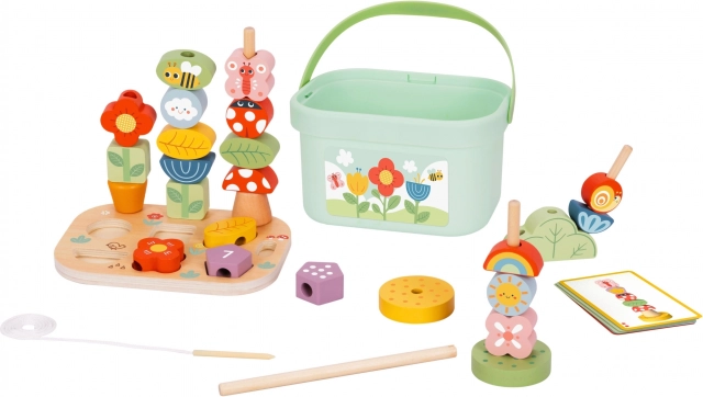 Scatola Educativa 5 in 1 Giardino Magico Montessori