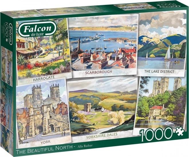 Puzzle Bellezze Nordiche 1000 Pezzi