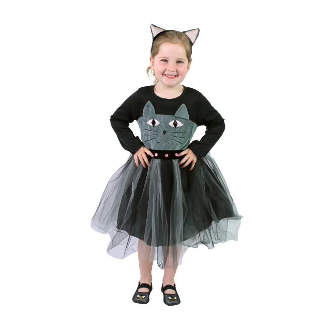 Costume gatto bambino taglia S