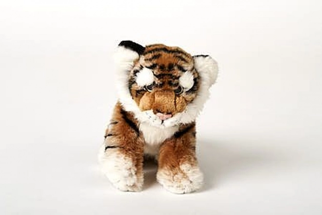 Tigre di peluche marrone 25 cm